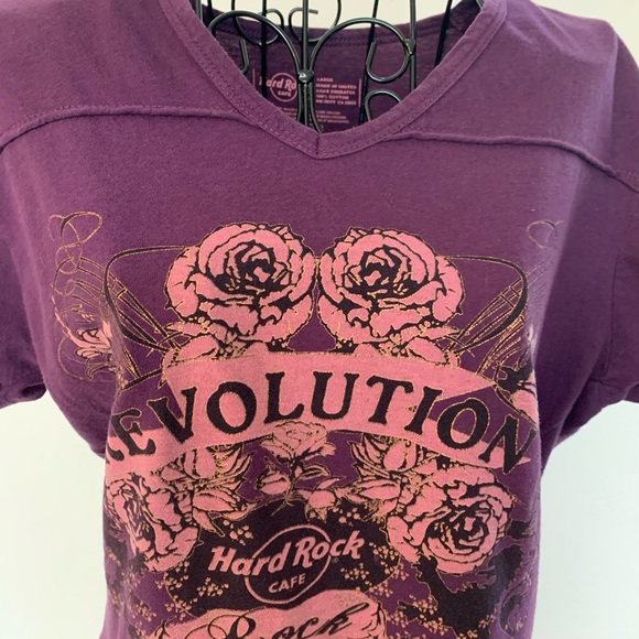 Hard Rock Cafe Short Revolution Rock Bahrain Sz L - Picture 4 of 10